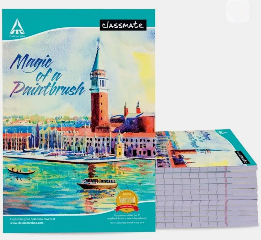 Classmate Longbook A4 Notebook Single Line 140 Pages