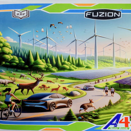 Fusion NOTEBOOK A4 252 pages