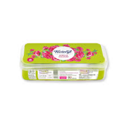 Fevicryl Acrylic Colours Sunflower Kit | 10 Colours x 15 ml | DIY Paint, Rich Pigment | Multicolour 