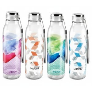 MILTON Helix 1000 Pet Water Bottle 4 sets, BPA Free, Leak Proof, Travel Bottle