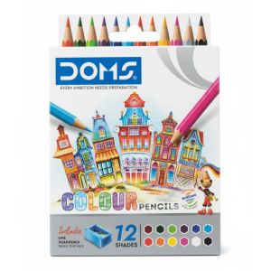 Doms pencils colour 12 shades