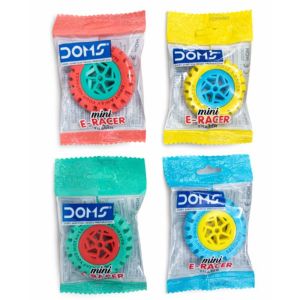 Doms Tyre Eraser set of 4